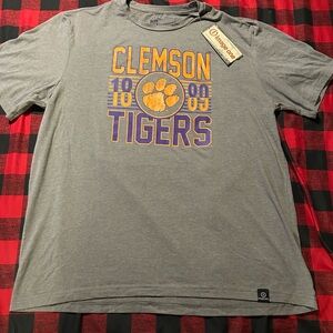 Clemson Tigers 1889 Gray T-Shirt